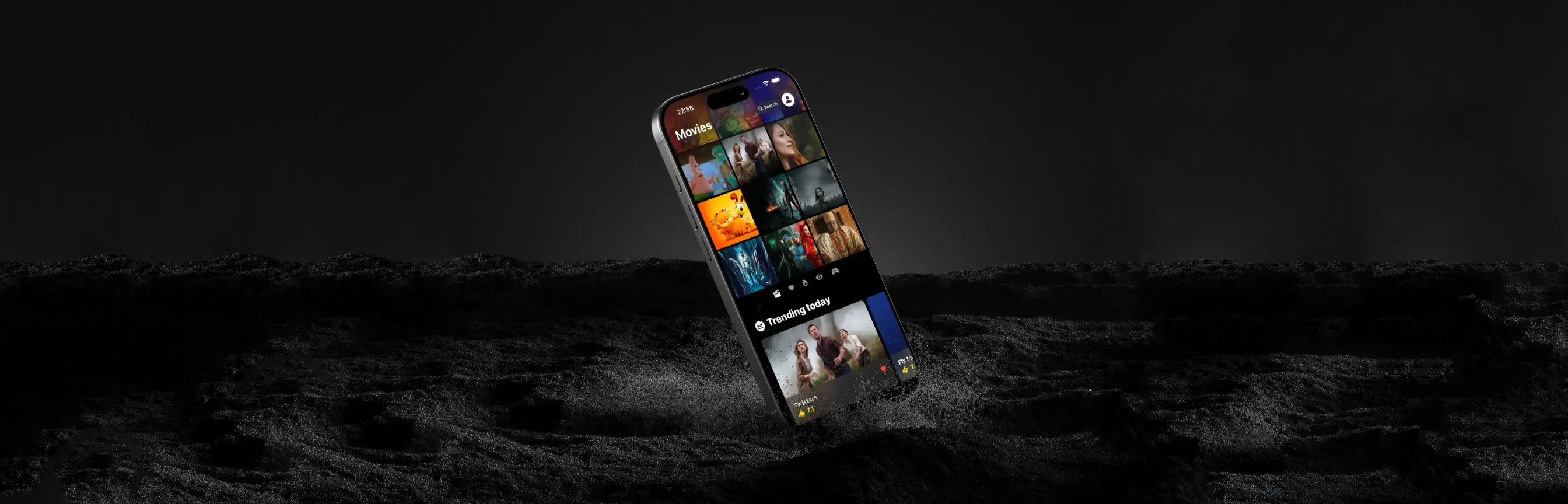 MovieLookup – Movie Database App Product Render - 1